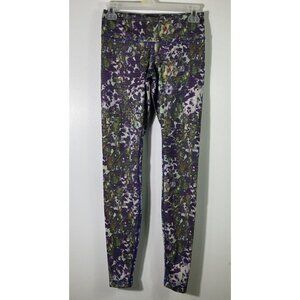 *YARD SALE!* Lululemon Purple Camo Leaves Wunder Under Womens 4